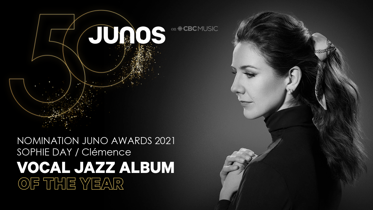 Sophie Day Juno Award Nomination